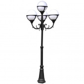 Садово-парковый светильник Arte Lamp Monaco A1497PA-4BK