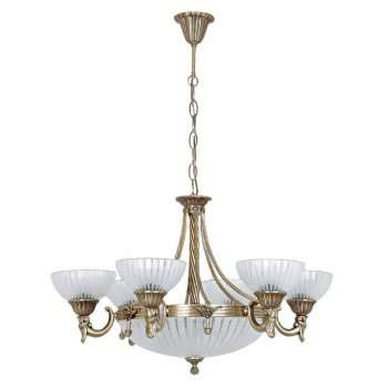 Подвесная люстра Kink Light Кристалл классика 2067/6+3 Antik