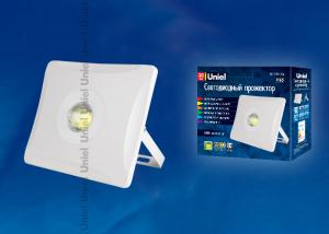 Прожектор светодиодный (UL-00000390) Uniel 30W 6000K ULF-F11-30W/DW IP65 180-240В WHITE
