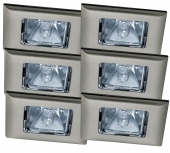 Уличный светильник (в комплекте 6 шт.) Paulmann Premium Quadro 99509