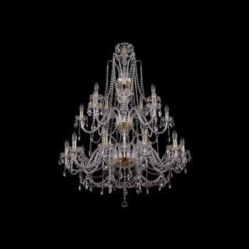 Подвесная люстра Bohemia Ivele 1411/10+5+5/360/2d/G