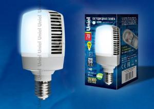 Лампа светодиодная (UL-00001812) E40 70W 6500K колба матовая LED-M105-70W/DW/E40/FR ALV02WH