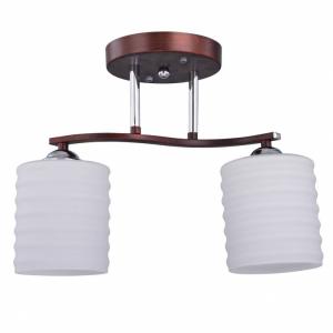 Потолочный светильник IDLamp Gemma 878/2PF-Darkcopper