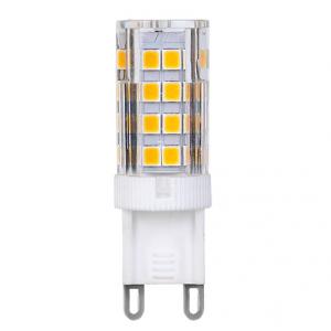 Лампа светодиодная G9 4.5W 3000K колба прозрачная STD-JCD-4,5W-G9-CL/WW-CORN 8253