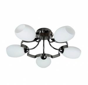 Потолочная люстра IDLamp Martha 601/5PF-MOONDarkchrome