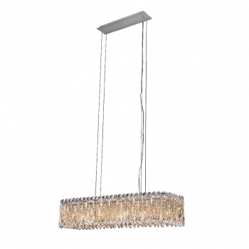 Подвесная люстра Crystal Lux Lirica SP13 L930 Chrome