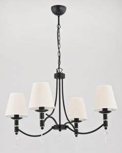 Подвесная люстра Alfa Abil Black Gold 23004