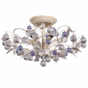 Потолочная люстра IDLamp Irida 242/6PF-Whitepatina