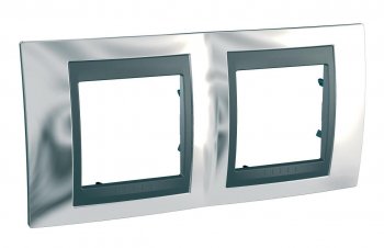 Рамка 2-постовая Schneider Electric Unica Top MGU66.004.210