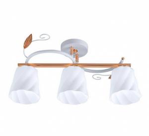 Потолочная люстра IDLamp Annelisa 380/3PF-Whitegold