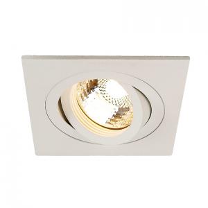 Встраиваемый светильник SLV New Tria 1 GU10 PLT 111721