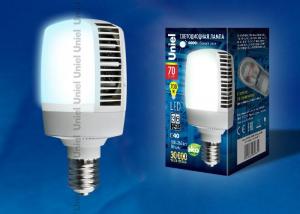 Лампа светодиодная (UL-00001813) E40 70W 4000K колба матовая LED-M105-70W/NW/E40/FR ALV02WH