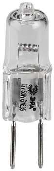 Лампа галогенная ЭРА GY6.35 50W 2700K прозрачная GY6.35-JCD-50W-230V