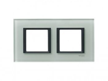 Рамка 2-постовая Schneider Electric Unica Class MGU68.004.7C3