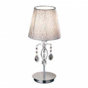 Настольная лампа Ideal Lux Pantheon TL1 Small Cromo
