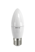 Лампа светодиодная E27 6W 4100К свеча матовая LD33226