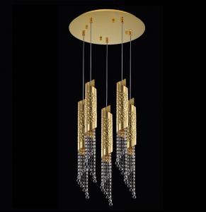 Подвесная люстра Crystal Lux Credo D450-5 Gold