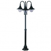 Садово-парковый светильник Arte Lamp Malaga A1086PA-3BG