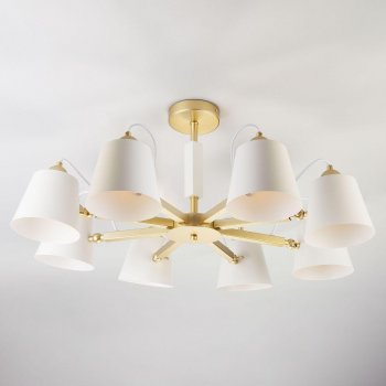 Потолочная люстра Eurosvet Frozen 70083/8 золото