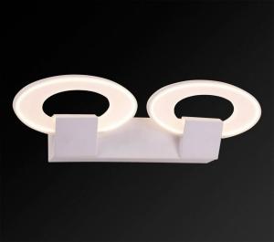 Настенный светодиодный светильник IDLamp Arien 400/2A-LEDWhitechrome