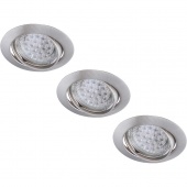 Встраиваемый светильник Arte Lamp LED Praktisch (компл. 3шт.) A2100PL-3SS