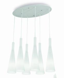 Подвесная люстра Ideal Lux Milk SP6