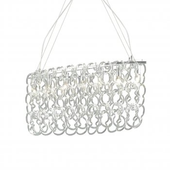 Подвесная люстра Ideal Lux Alba SP7 Oval