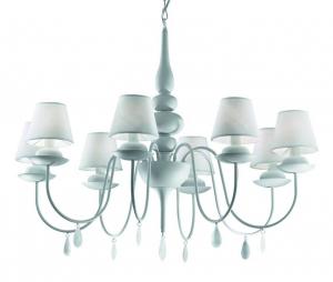 Подвесная люстра Ideal Lux Blanche SP8