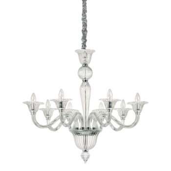 Подвесная люстра Ideal Lux Brigitta SP8 Trasparente