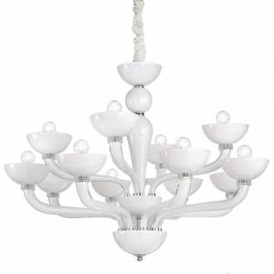 Подвесная люстра Ideal Lux Casanova SP12 Bianco