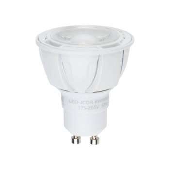 Лампа светодиодная диммируемая (UL-00003988) Uniel GU10 6W 4000K матовая LED-JCDR 6W/NW/GU10/FR/DIM PLP01WH