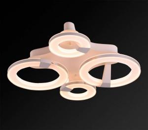 Потолочный светодиодный светильник IDLamp Jenevra 397/4PF-LEDWhitechrome