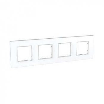 Рамка 4-постовая Schneider Electric Unica Quadro MGU2.708.18