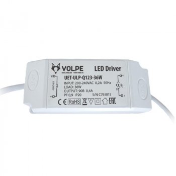 Блок питания (UL-00000439) Volpe UET-ULP-Q123-36W