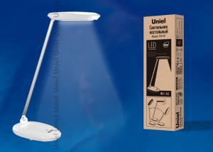 Настольная лампа (UL-00000805) Uniel TLD-531 White/LED/400Lm/4500K/Dimmer