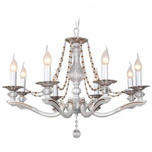 Подвесная люстра IDLamp Eloisa 259/8-Whiteplatina