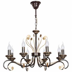 Подвесная люстра IDLamp Riccarda 261/8-Blackplatina