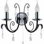 Бра Arte Lamp Romana A1742AP-2BK