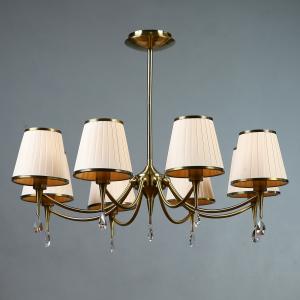 Подвесная люстра Brizzi Alora MA 01625CA/008 Bronze Cream