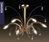 Подвесная люстра Odeon Light Davida 1615/6
