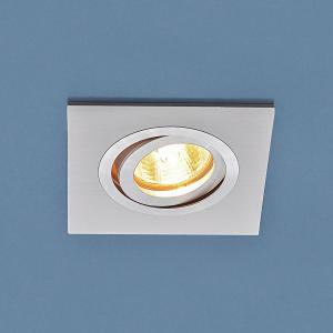 Встраиваемый светильник Elektrostandart 1051/1 WH белый 4690389083679
