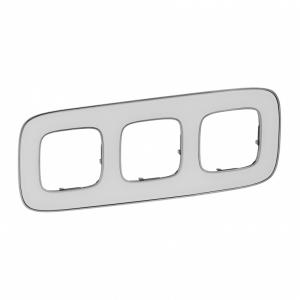 Рамка 3-постовая Legrand Valena Allure Зеркало 754423