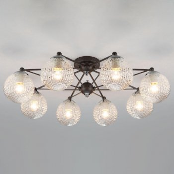 Потолочная люстра Eurosvet Karo 70077/8 графит