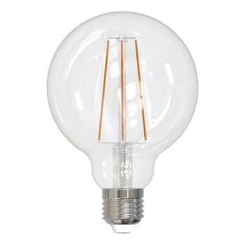 Лампа светодиодная филаментная (UL-00004865) Uniel E27 15W 4000K прозрачная LED-G95-15W/4000K/E27/CL PLS02WH