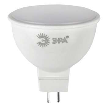 Лампа светодиодная ЭРА GU5.3 12W 4000K матовая LED MR16-12W-840-GU5.3
