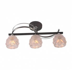 Потолочная люстра IDLamp Allegra 218/3PF-Blackchrome