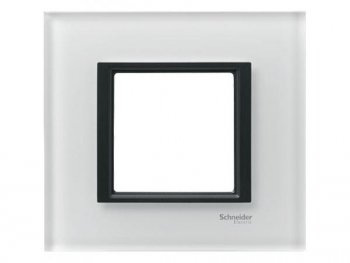 Рамка 1-постовая Schneider Electric Unica Class MGU68.002.7C2