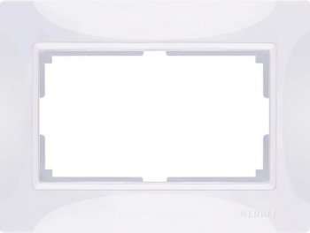 Рамка Snabb для двойной розетки белый basic WL03-Frame-01-DBL-white 4690389117008