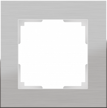 Рамка Aluminium на 1 пост алюминий WL11-Frame-01 4690389073625