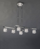 Подвесная люстра Mantra Ice Chrome 1841